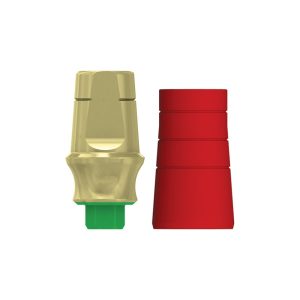 Transgingival abutment, H3, C6, concave, int.hex.,WP