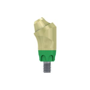 Solid multi-unit 30° angulat. abut., h.3mm, coni. con.